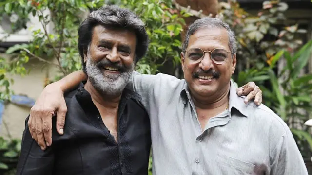 नाना पाटेकर के साथ रजनीकांत