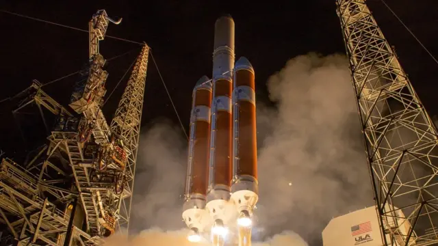 Момент старта миссии 12 августа 2018 года