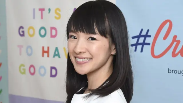 A japonesa Marie Kondo, que dá dicasjoao estrela betorganização