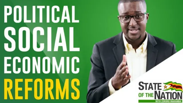 Zororo Makamba a commenté les médias sociaux dans ses articles sur l'état de la nation