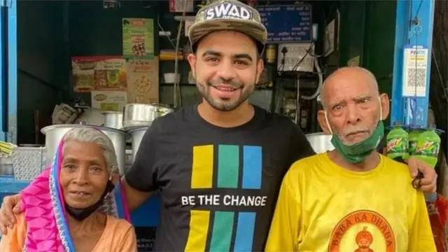 కాంతా ప్రసాద్‌ దంపతులతో గౌరవ్ వాసన్