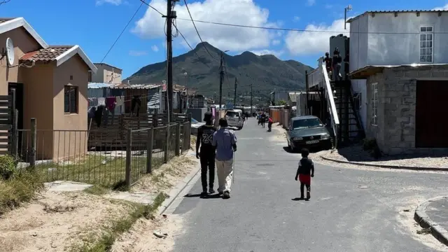 A quarter of residents in Masiphumelele township, south of Cape Town, have HIV