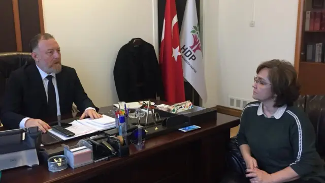 Sezai Temelli ve Ayşe Sayın