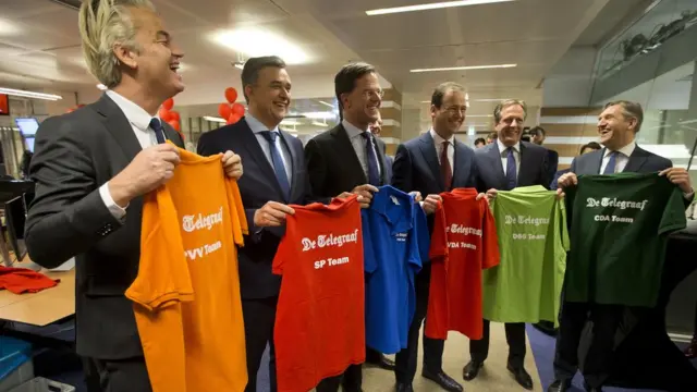 Candidatos elecciones holandesas