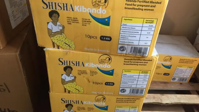 Zimwe mu mfashandyo zihabwa abana bagwingiye mu Rwanda