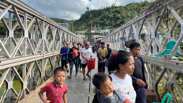 म्यांमार से सटी भारत की सीमा