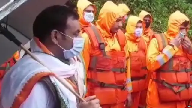 ਤੇਜ਼ ਮੀਂਹ ਕਾਰਨ ਹਾਦਸੇ ਵਾਲੀ ਥਾਂ ਦੇ ਰਾਹ ਟੁੱਟ ਗਏ ਹਨ