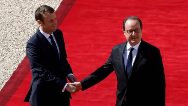 Макрон і Олланд