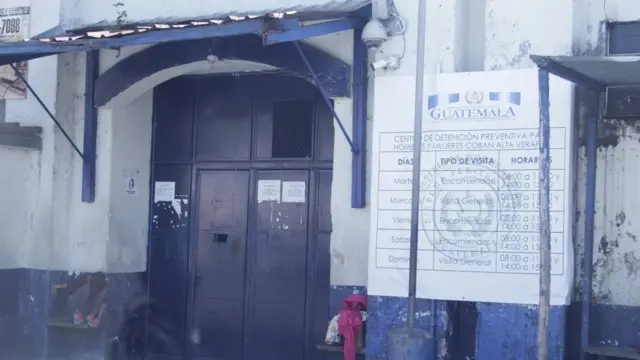 El centro de encarcelamiento de Coban
