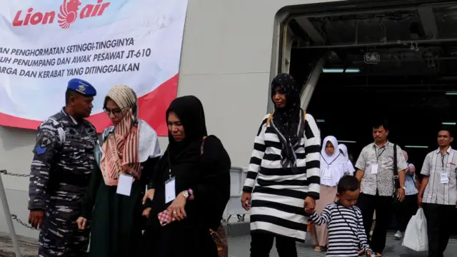 Keluarga korban kecelakaan Lion Air JT-610