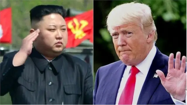 किम और ट्रंप