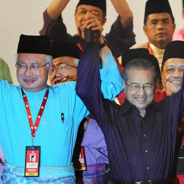 మహతిర్ మొహమద్, నజీబ్