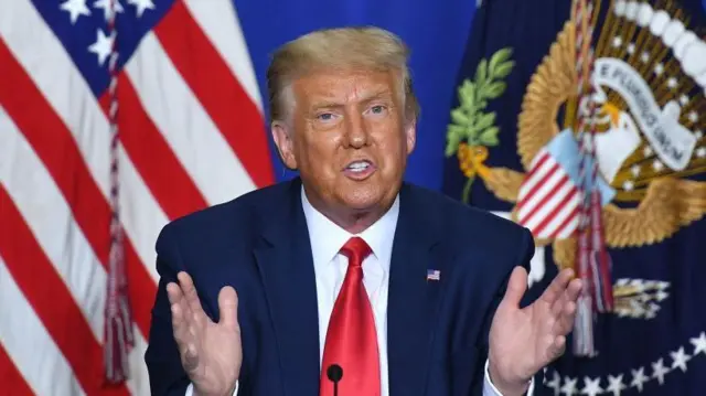 डोनाल्ड ट्रंप की तस्वीर