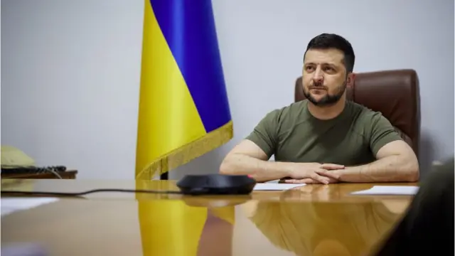 Zelensky ageza ijambo ku nama y'abategetsi b'Ubumwe bw'Uburayi