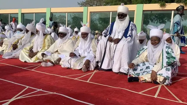 Kano Royalties for Eid prayer ground