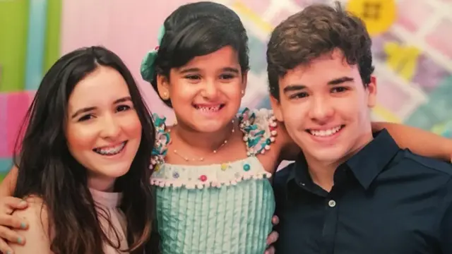 Anna Carolina, Beatriz e Pedro