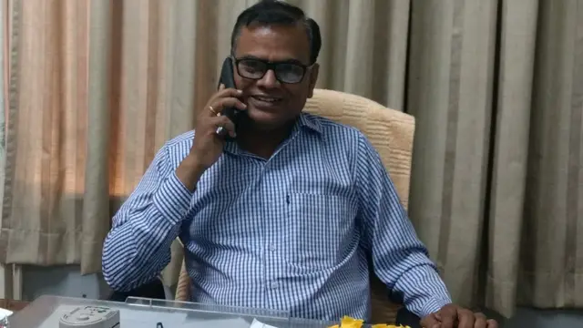 महर्षि पतंजलि संस्कृत संस्थान के निदेशक प्रभात आर तिवारी.