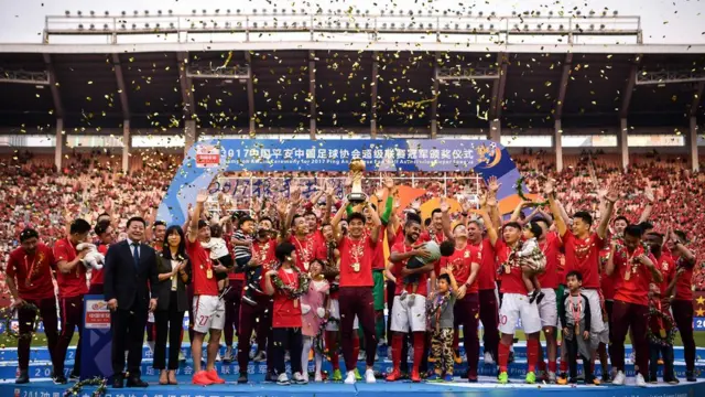 Guangzhou Evergrande devance le Real Madrid au classement des clubs les plus puissants financièrement.