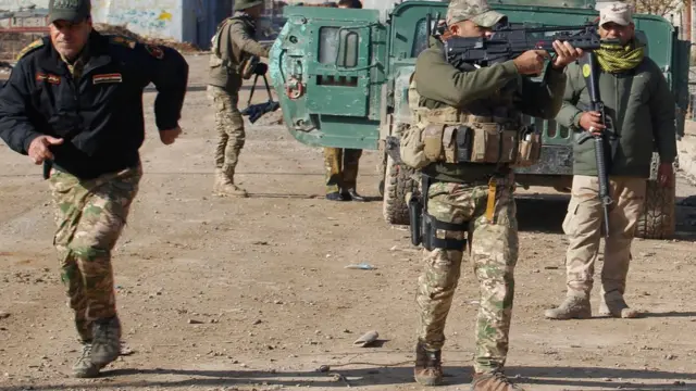 القوات العراقية في الموصل