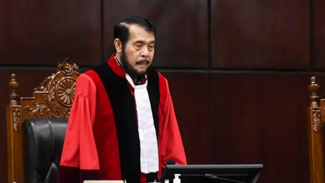 Mantan Ketua Mahkamah Konstitusi Anwar Usman.