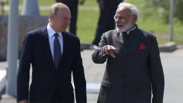 పుతిన్, మోదీ