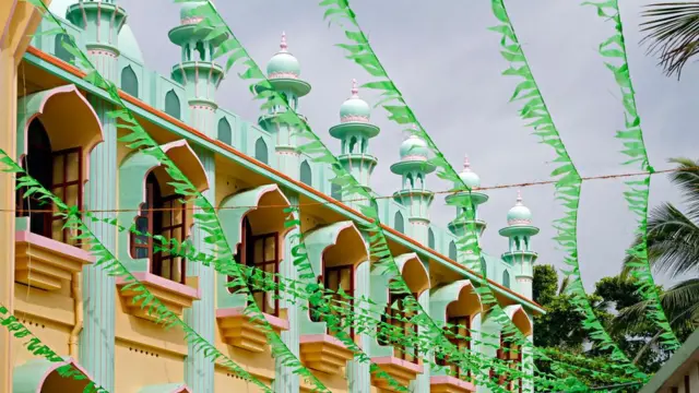 দক্ষিণ ভারতের কেরালায় একটি মসজিদ