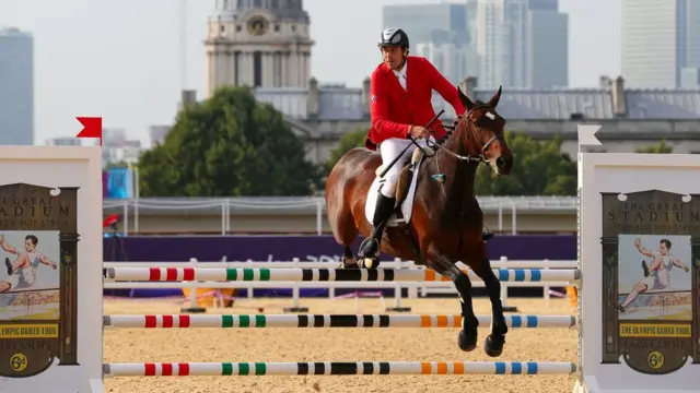 Jinete ecuestre en Londres 2012