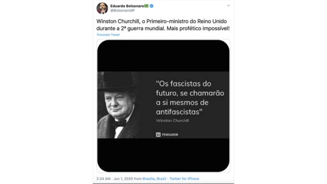 Publicaçãocasino vulkanbet brasilEduardo Bolsonaro no Twitter com citação erroneamente atribuída a Churchill