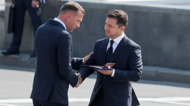 шевченко і зеленський