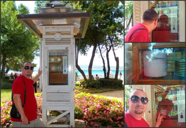 Čubrilo u Crikvenici u poseti meteorološkoj stanici u Istri