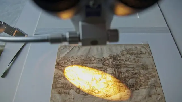 Paesaggio, de Leonardo Da Vinci