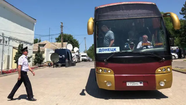 Автобус с жителями ДНР