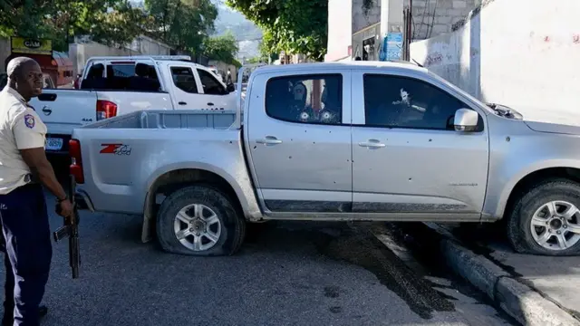 Расстрелянная машина