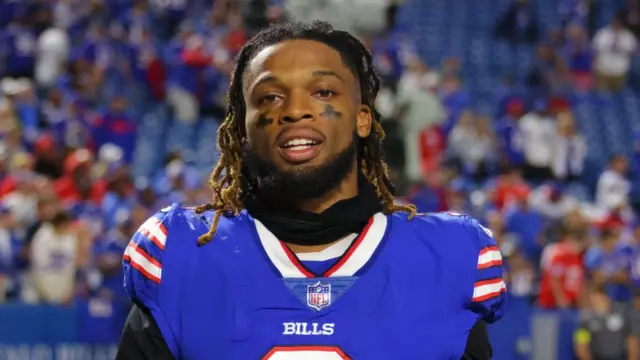 Damar Hamlin, jogador do Buffalo Bills