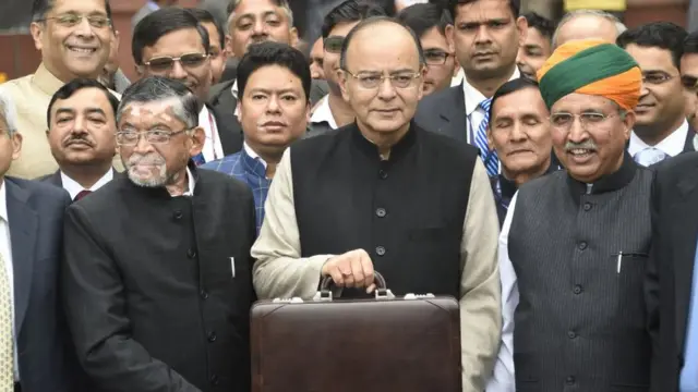 பட்ஜெட் உரையோடு அருண் ஜெட்லி