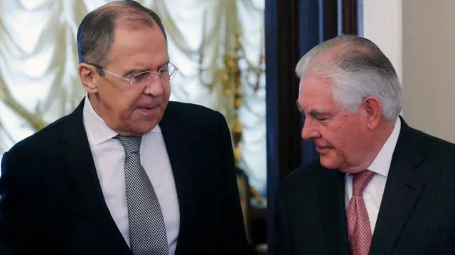 Sergey Lavrov ve Rex Tillerson