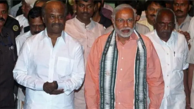 మోదీతో రజనీకాంత్
