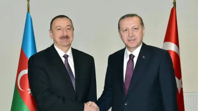 İlham Əliyev və Recep Tayyip Erdoğan