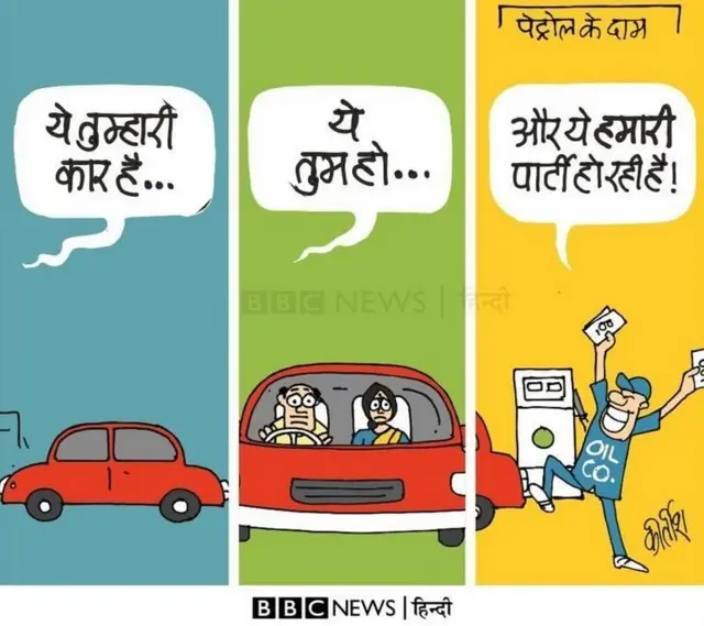 पेट्रोल के दाम