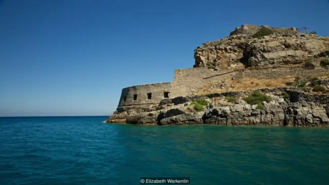 The afflicted lived in homes within the old citadel walls. Elizabeth Warkentin