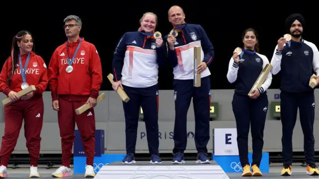 10 ਮੀਟਰ ਏਅਰ ਰਾਈਫ਼ਲ ਦੀਆਂ ਜੇਤੂ ਟੀਮਾਂ