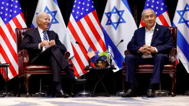 نتنياهو وبايدن