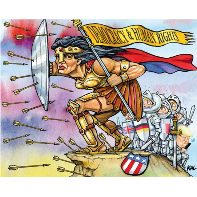 หน้าปกรายงานของ Freedom in the World 2018