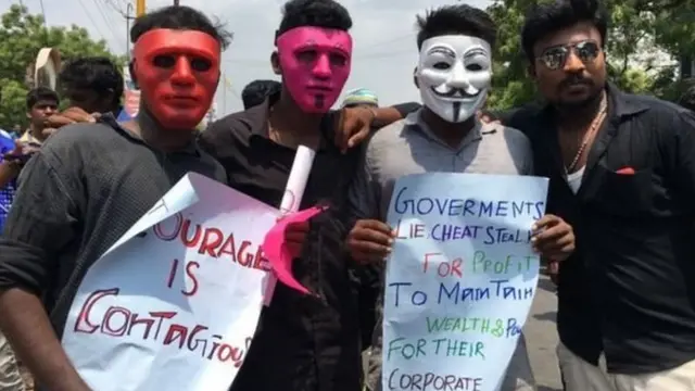 தூத்துக்குடி ஆலை எதிர்ப்புப் போராட்டம்