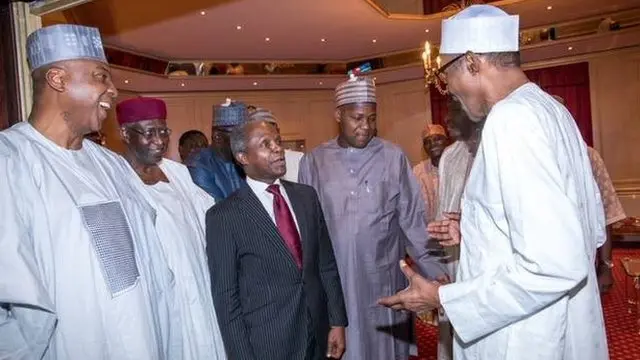 Buhari da Saraki da Dogara da Yemi