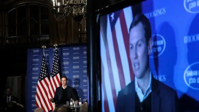 Jared Kushner ayaa khudbad ka jeediyay shirka Saban Forum ee magaalada Washington DC