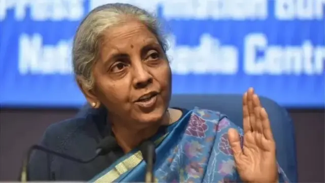 కేంద్ర ఆర్థికశాఖ మంత్రి నిర్మల సీతారామన్
