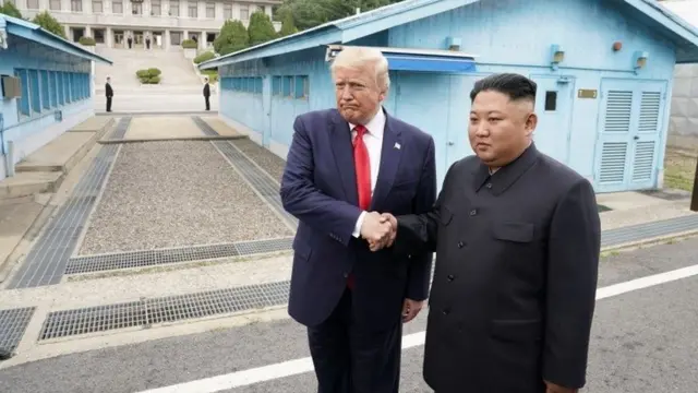 Trump and Kim for DMZ