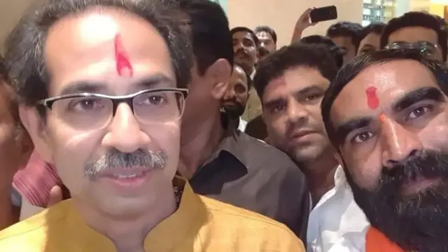 संतोष बांगर, उद्धव ठाकरे