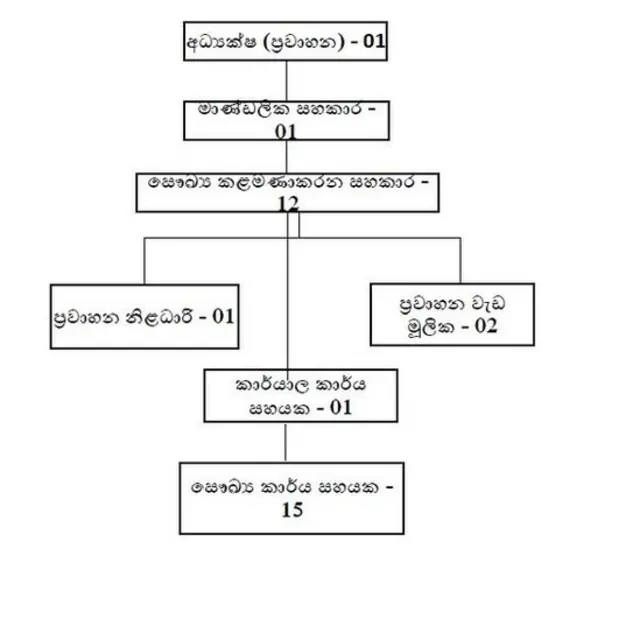 අමාත්‍යංශය සතු රථවාහන අංශය